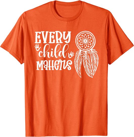 Native Residential Schools Every Child Matters Orange Day T-Shirt