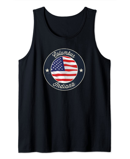 Columbus Indiana IN Vacation Tank Top