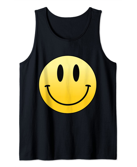 Mr. Happy Smiley Smile Face Positive Laugh Tank Top