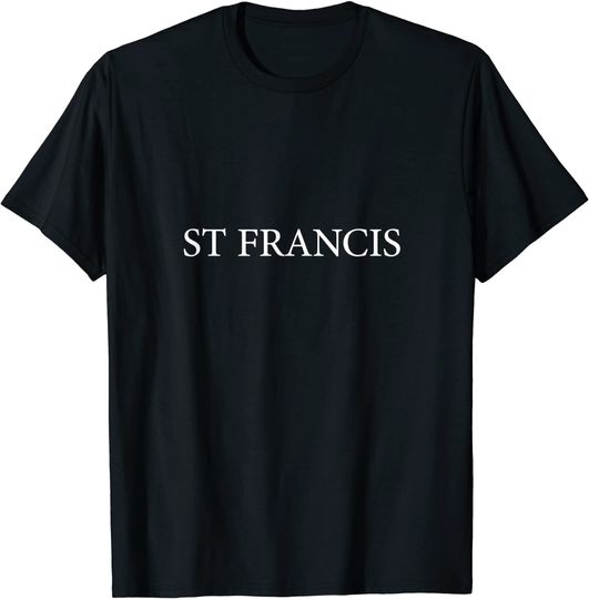 St Francis Vintage City Funny T-Shirt
