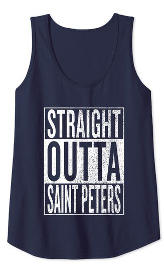 Straight Outta Saint Peters Great Travel Tank Top