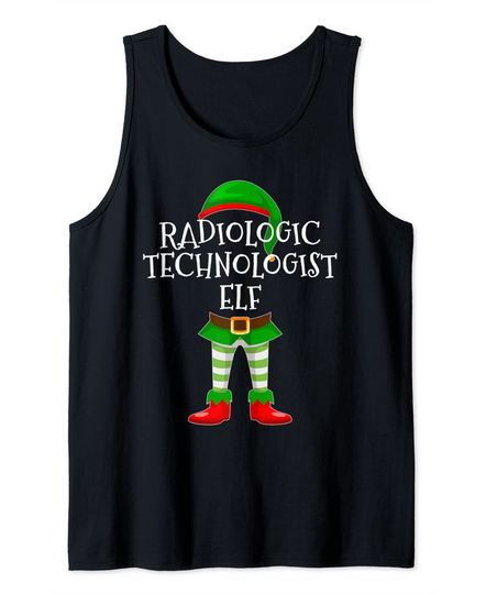 Radiologic Technologist Elf Matching Family Tank Top