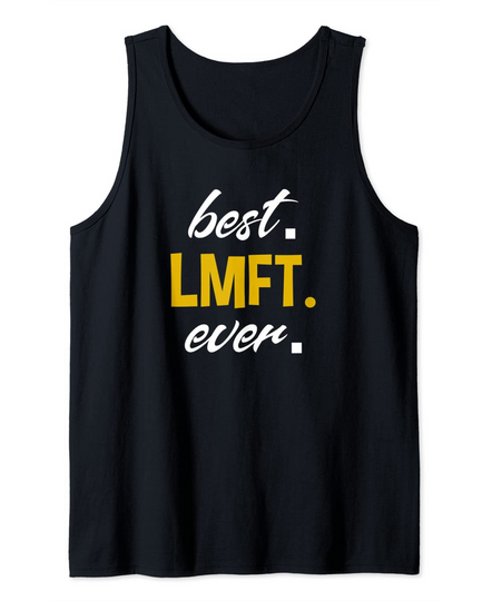 Licensed Marriage and Family Therapist Tank Top
