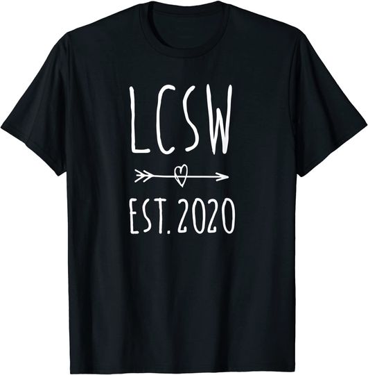 Graduation 2020 Licensed Clinical Social Worker Gift T-Shirt