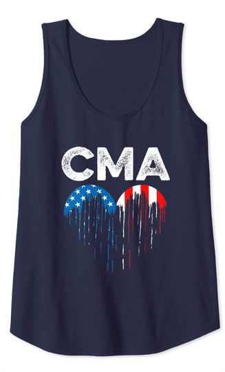 CMA Certified Medical Assistant Assisting Tank Top