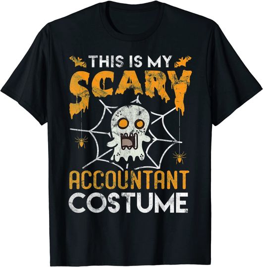 This Is My Scary Accountant Costume Halloween T-Shirt