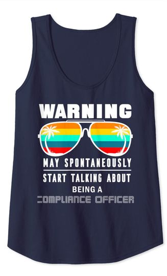Funny Work Gift For A Compliance-officer Tank Top