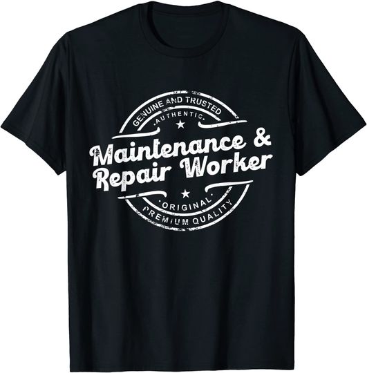 Maintenance Repair Worker vintage stamp T-Shirt