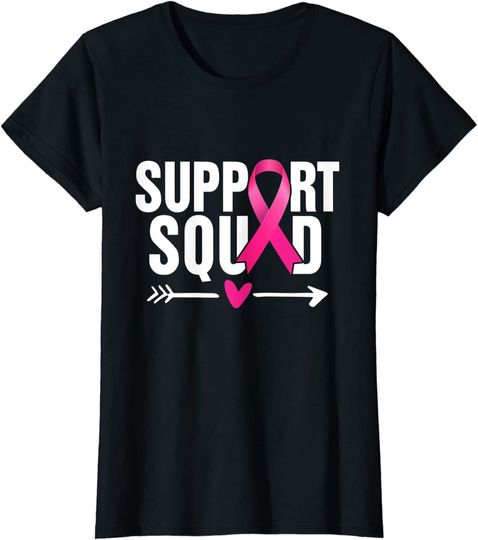 Breast Cancer Warrior Support Squad Breast Cancer Awareness Hoodie