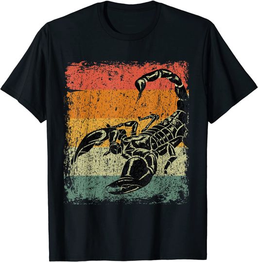 Retro Scorpio Gift Vintage Scorpion T Shirt