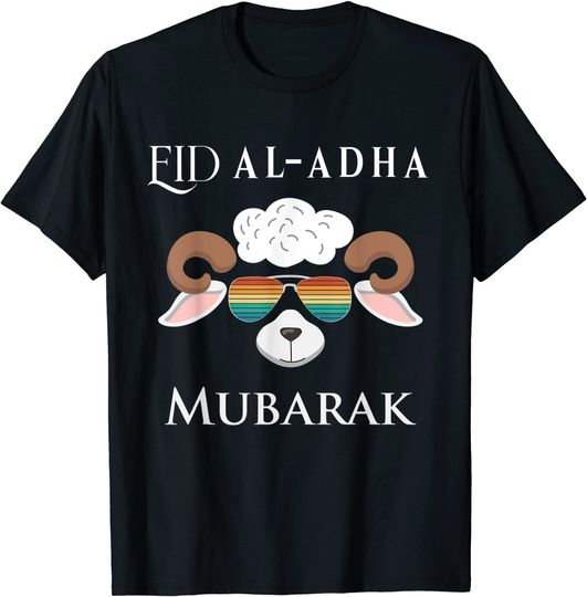 Happy Eid Al Adha Lamb Eid Al Adha Mubarak T-Shirt