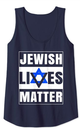 Lives Matter Shirt David Star Retro Jewish Holiday Tank Top