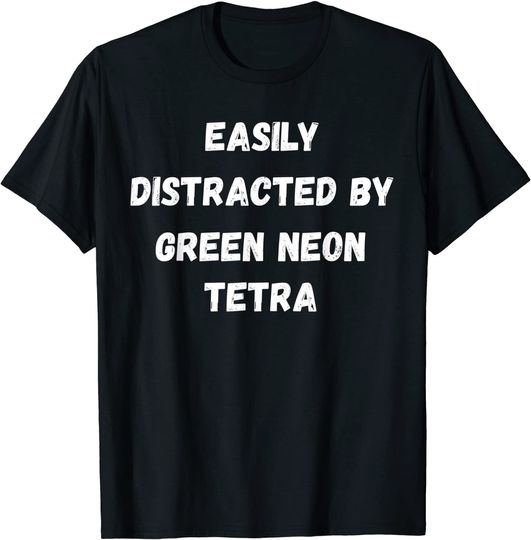 Green Neon Tetra Fish T-Shirt