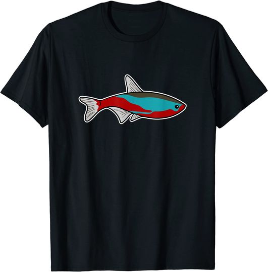 Neon Tetra Aquarium T-Shirt
