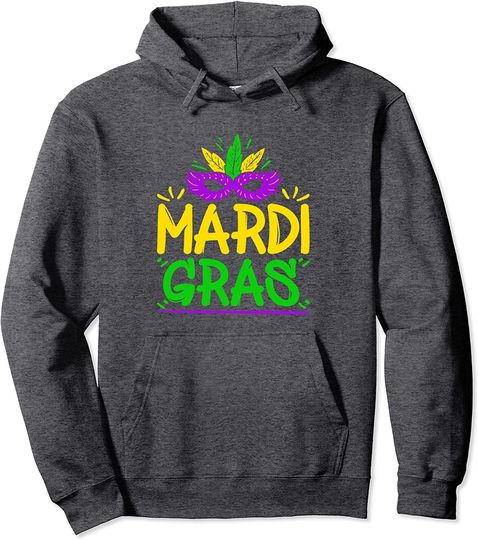 Mardi Gras Costume Carnival Party Pullover Hoodie