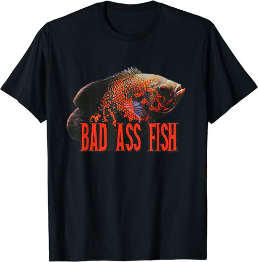 Oscar Cichlid Fish Monster T-Shirt
