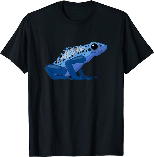 Blue Poison Dart Frog - Dendrobates Tinctorius - Frog T-Shirt