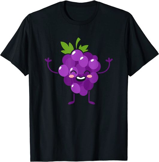 Grapes Fruit Themed Outfit T Shirt