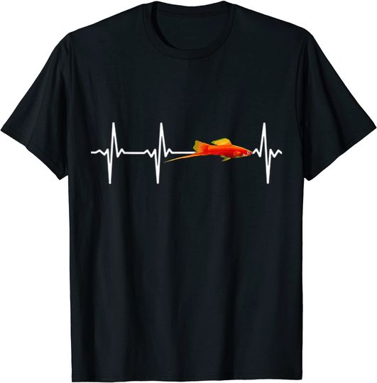 Swordtails Heartbeat For Fishkeeping T-Shirt