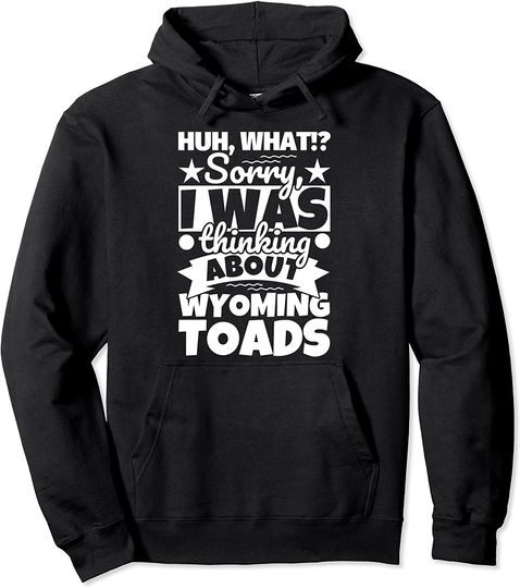 Wyoming Toads Lover Pullover Hoodie