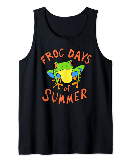 Frog Days of Summer Red-Eyed Tree Frog Tank Top