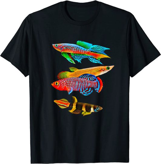 Killifish Egg Breeders Aquarium T-Shirt