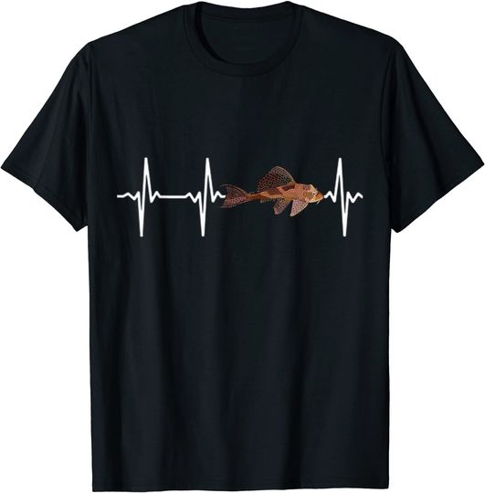 Plecostomus Heartbeat T-Shirt