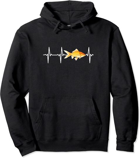 Goldfish Heartbeat Pullover Hoodie