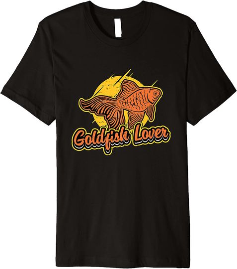 Goldfish Lover Cute Aquarium Vintage T-Shirt
