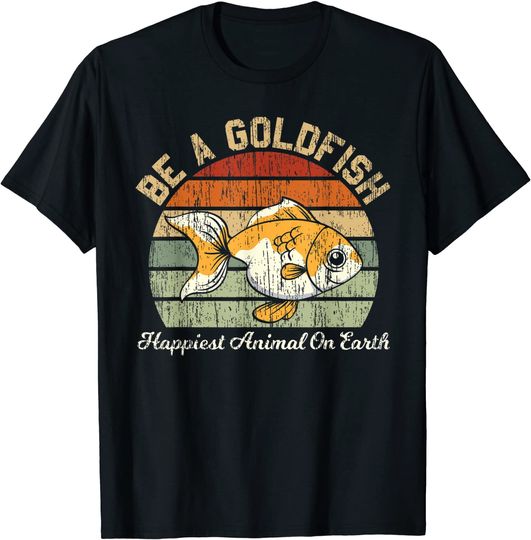 Be A Goldfish for a Soccer Motivational Quote T-Shirt
