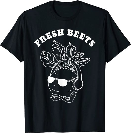 Fresh Beets Tshirt Organic Vegetable Local Farmers Market T-Shirt