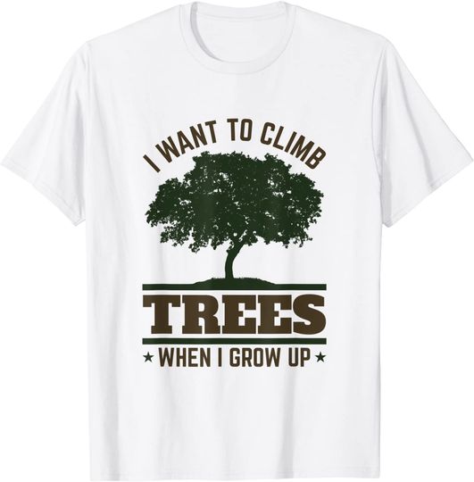 Future Surgeon Arborist Trees Climbing T Shirt