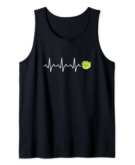 Heartbeat Cabbage Lover Tank Top