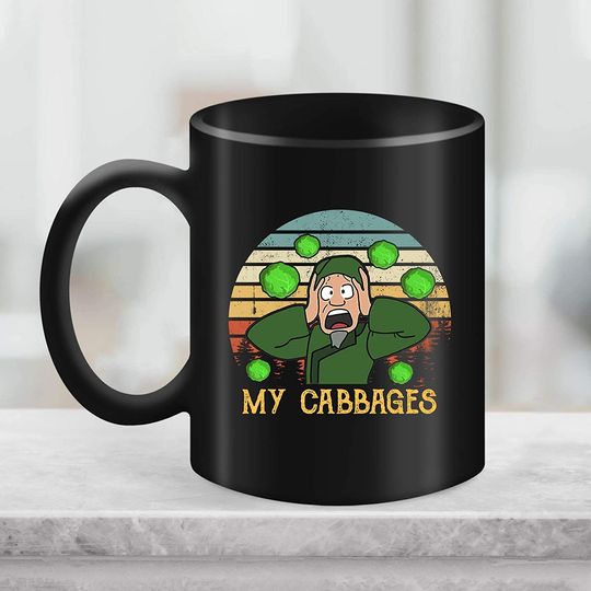 My Cabbages Vintage Mug Airbender Lovers Movie Ceramic Coffee Mug