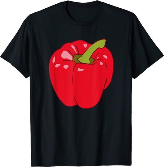 Halloween Bell Pepper Costume Gift Men Women Kids T-Shirt