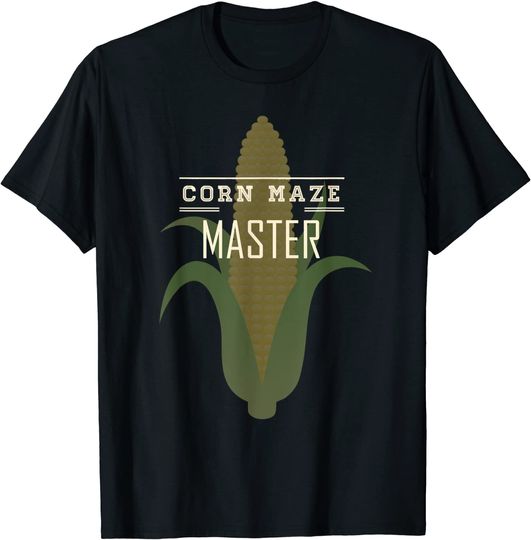 Corn Maze Master Farmer T-Shirt