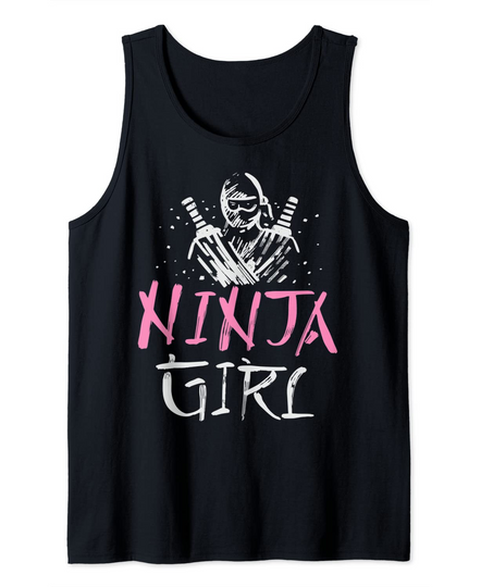 Ninja Girl Tank Top