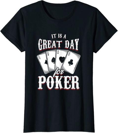 It Is A Great Day For Poker Game Playing Card Hoodie