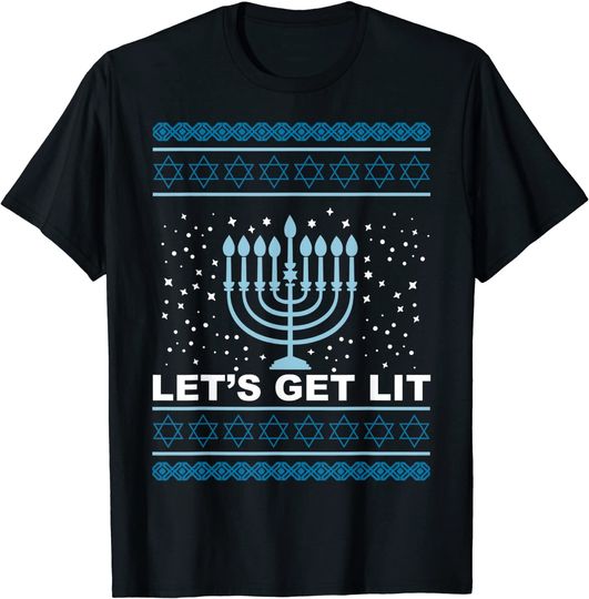 Funny Hanukkah Jewish Holiday Gift Idea Jew Fun Hanukkah T-Shirt