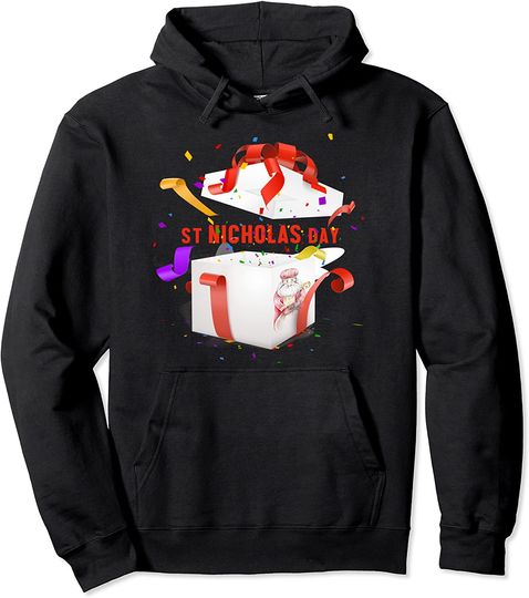 St Nicholas Day in the United States Pullover Hoodie