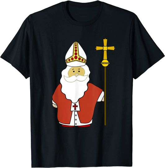 Saint Nicholas Santa Claus Patron of Christmas T-Shirt T-Shirt