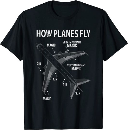 Funny Aviation Airplane Gift Pilot T-Shirt