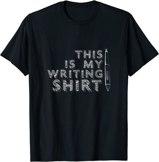 This is my writing I reader author narrator artist T-Shirt