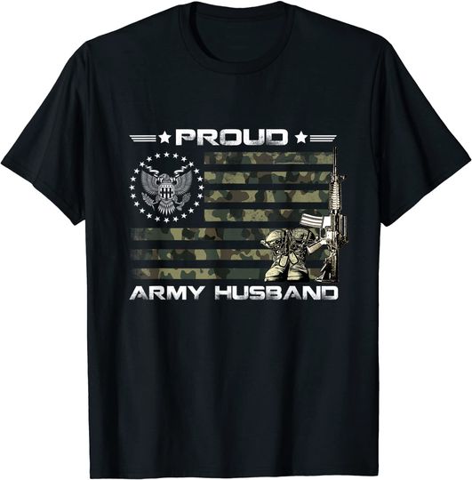 Proud US Army Husband T-Shirt