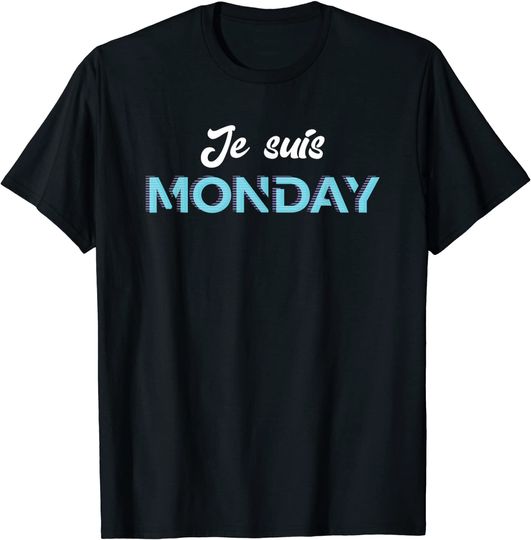 Je Suis Monday Love Cyber Weekend T-Shirt
