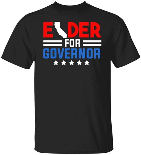 TrueKool Larry Elder for Governor of California T Shirt