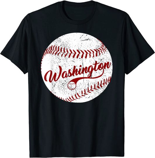 Baseball Washington DC T Shirt