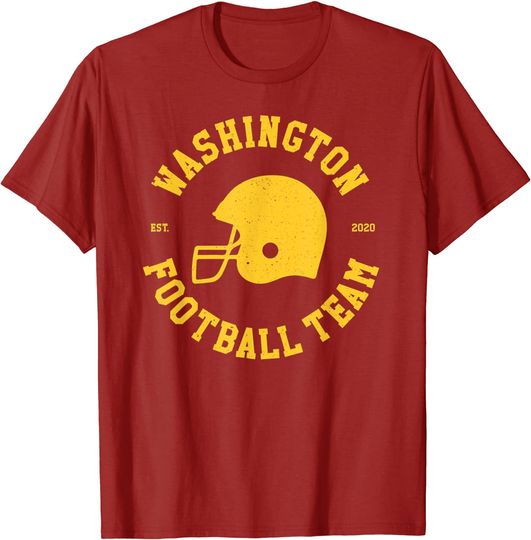 Retro Washington Football DC Sports Team Novelty T Shirt