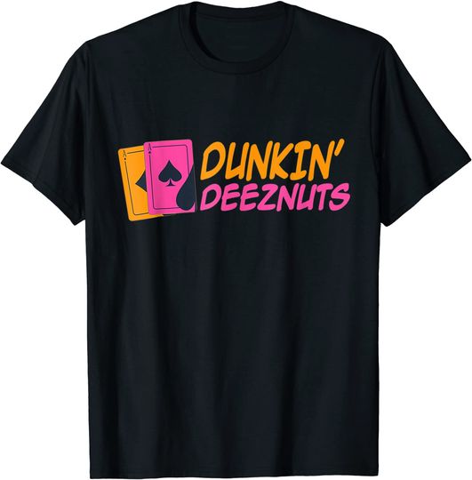 Dunkin Deez Nuts Pocket Aces T Shirt