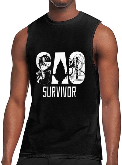 Anime & Sao Survivor Classic Short Sleeve T Shirts for Men